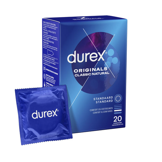 Durex Classic Natural Kondome - 20 Stück